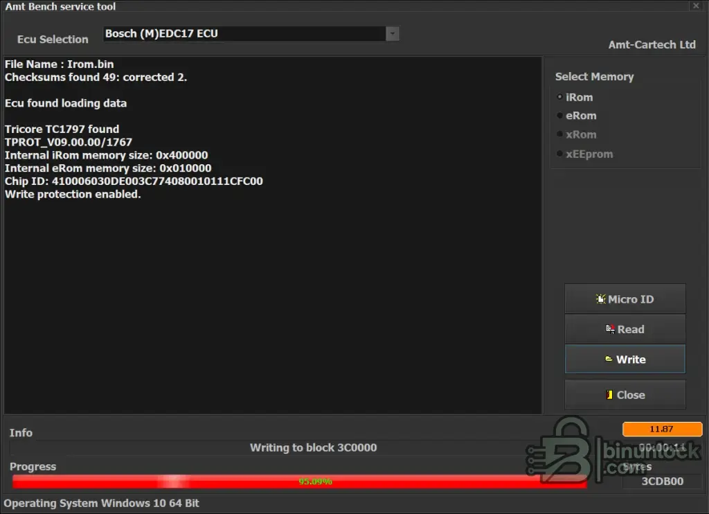 AMT BST Clone Driver screenshot