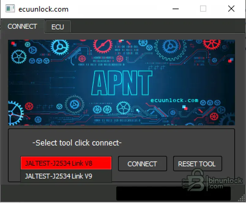 APNT Chrysler VIN SKIM Service Utility interface screenshot