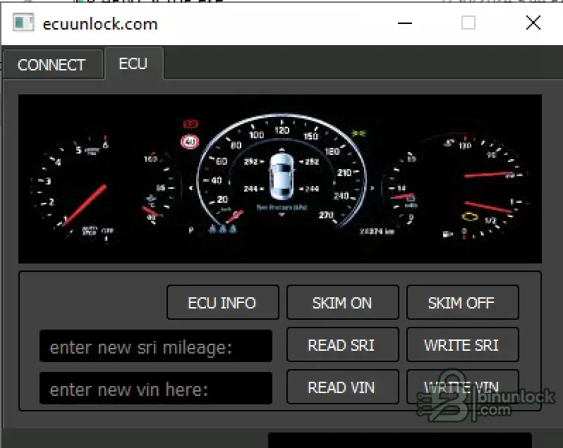 APNT Chrysler VIN SKIM Service Utility screenshot