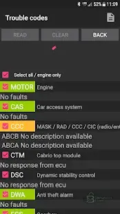 Bimmer-Tool Expert status screen