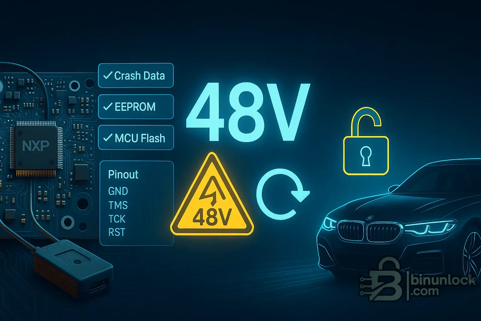 BMW 48V Battery Solution V2 function screen