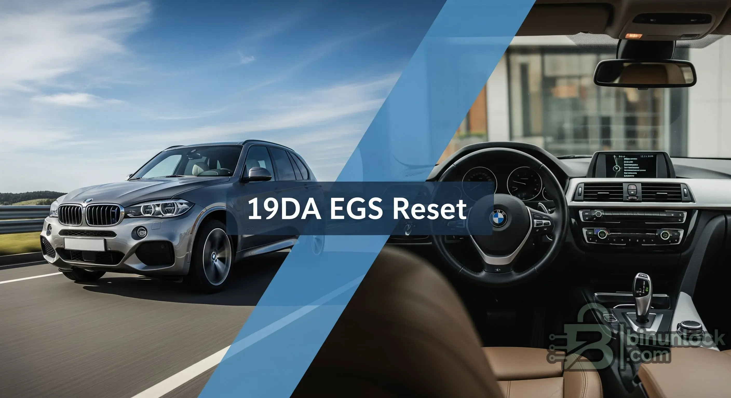 BMW 19DA Hybrid EGS Reset F15 function screen