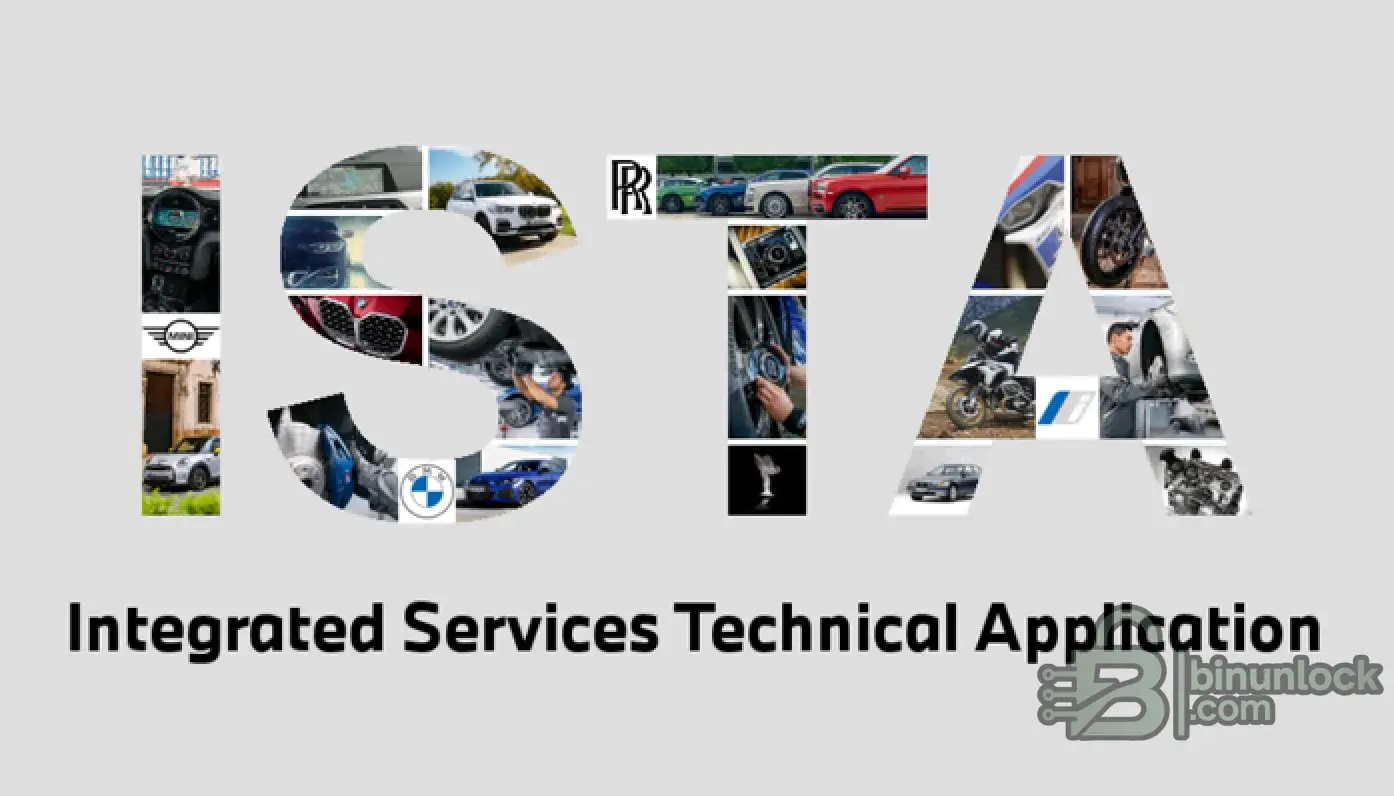 BMW ISTA Support Utility Configuration Service diagnostic screen