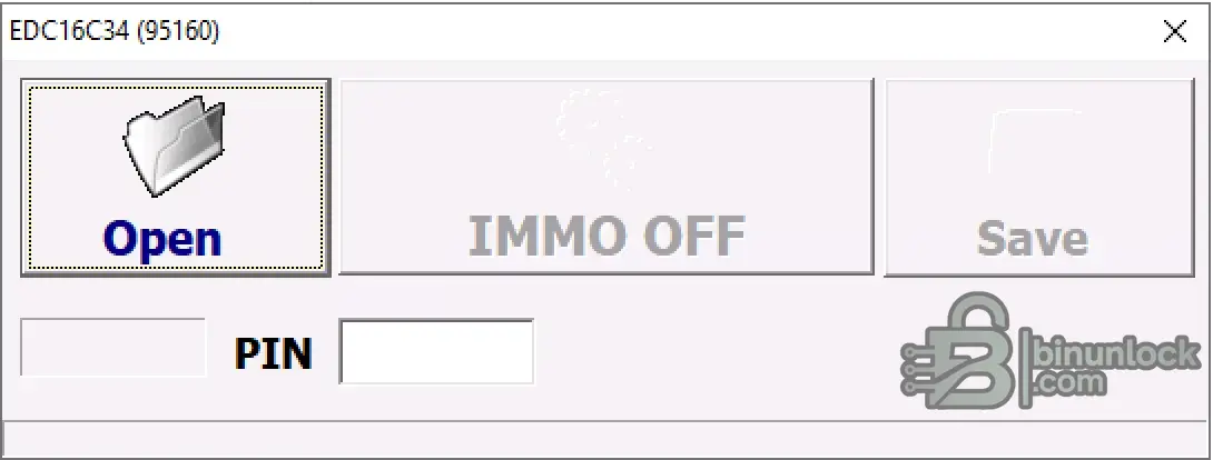 Bosch EDC16C34 IMMO Off PIN Reader screenshot