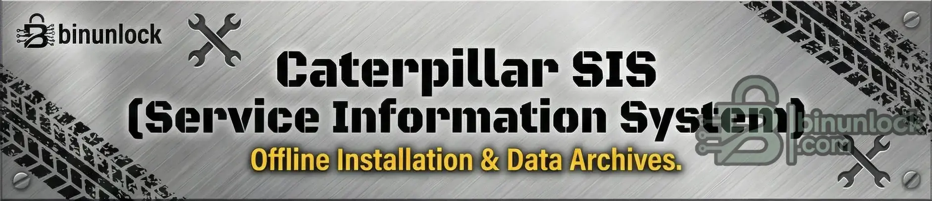 Caterpillar SIS Service Information System Offline file screen