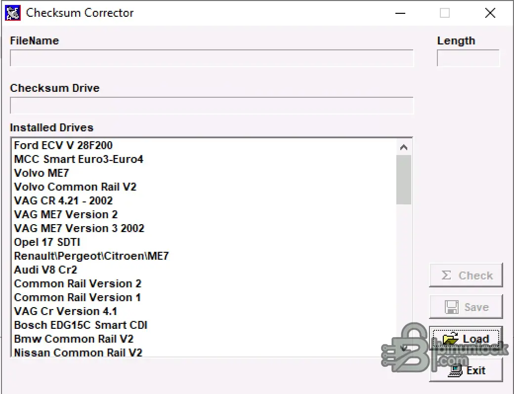 Checksum Corrector screenshot
