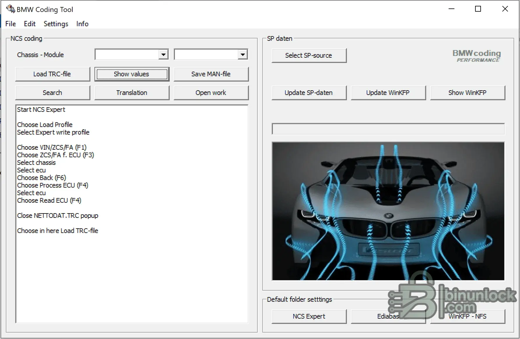 BMW Coding screenshot
