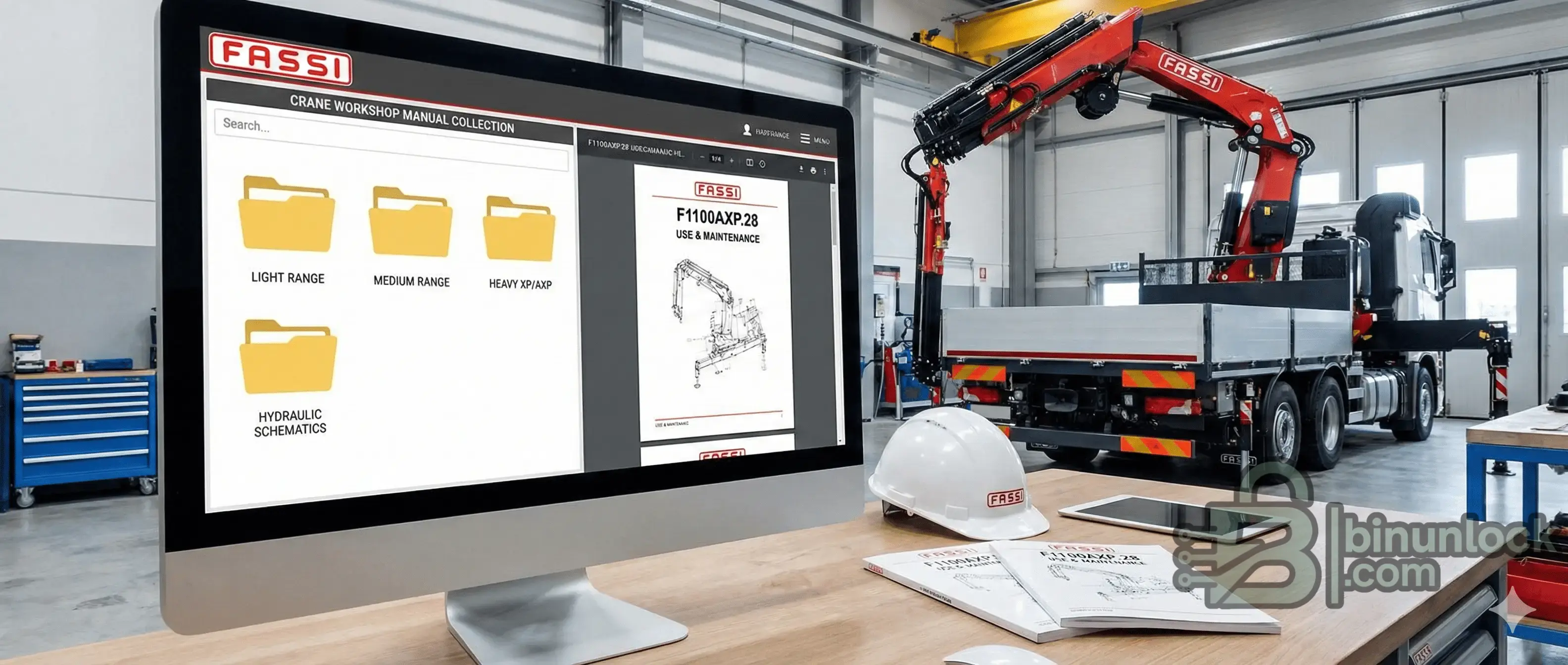 Fassi Crane Use Maintenance Workshop screenshot