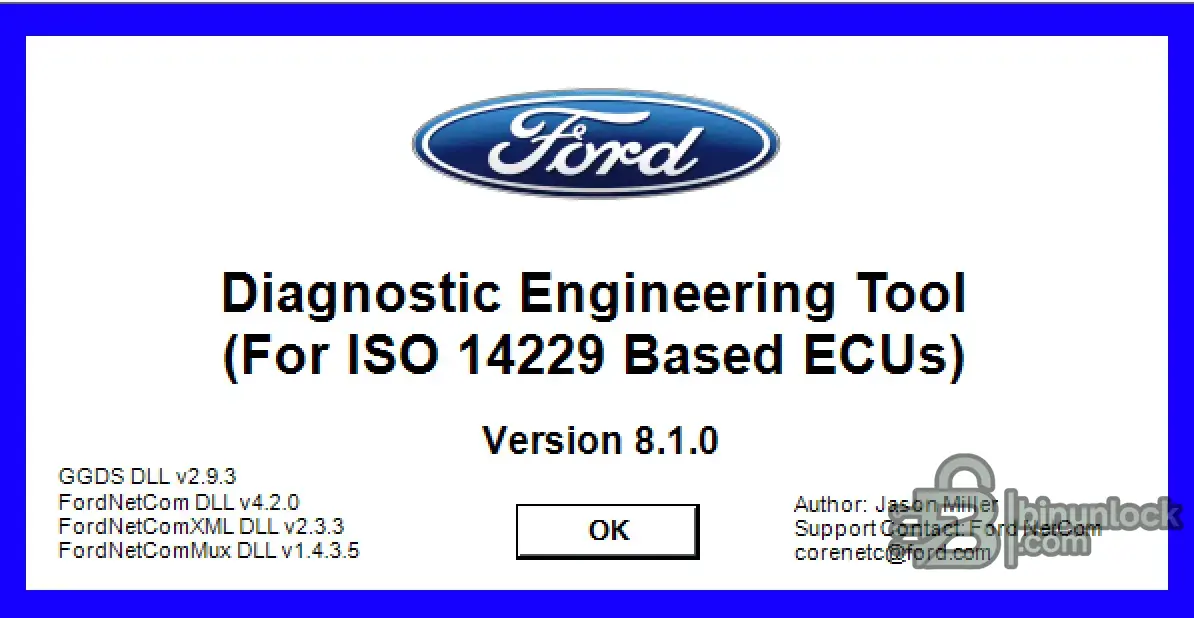 Ford DET Diagnostic Engineering 1.0 screenshot