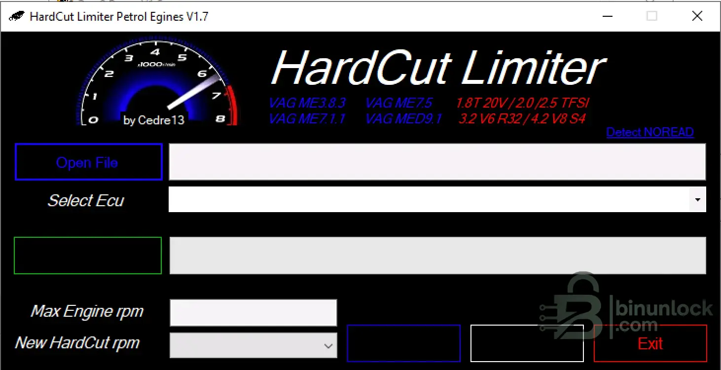 Hardcut Limiter interface screenshot