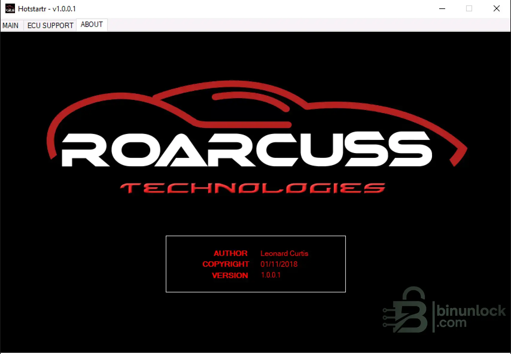 HotStartR ECU Hot Start Map Test 1.0.0.1 interface screenshot