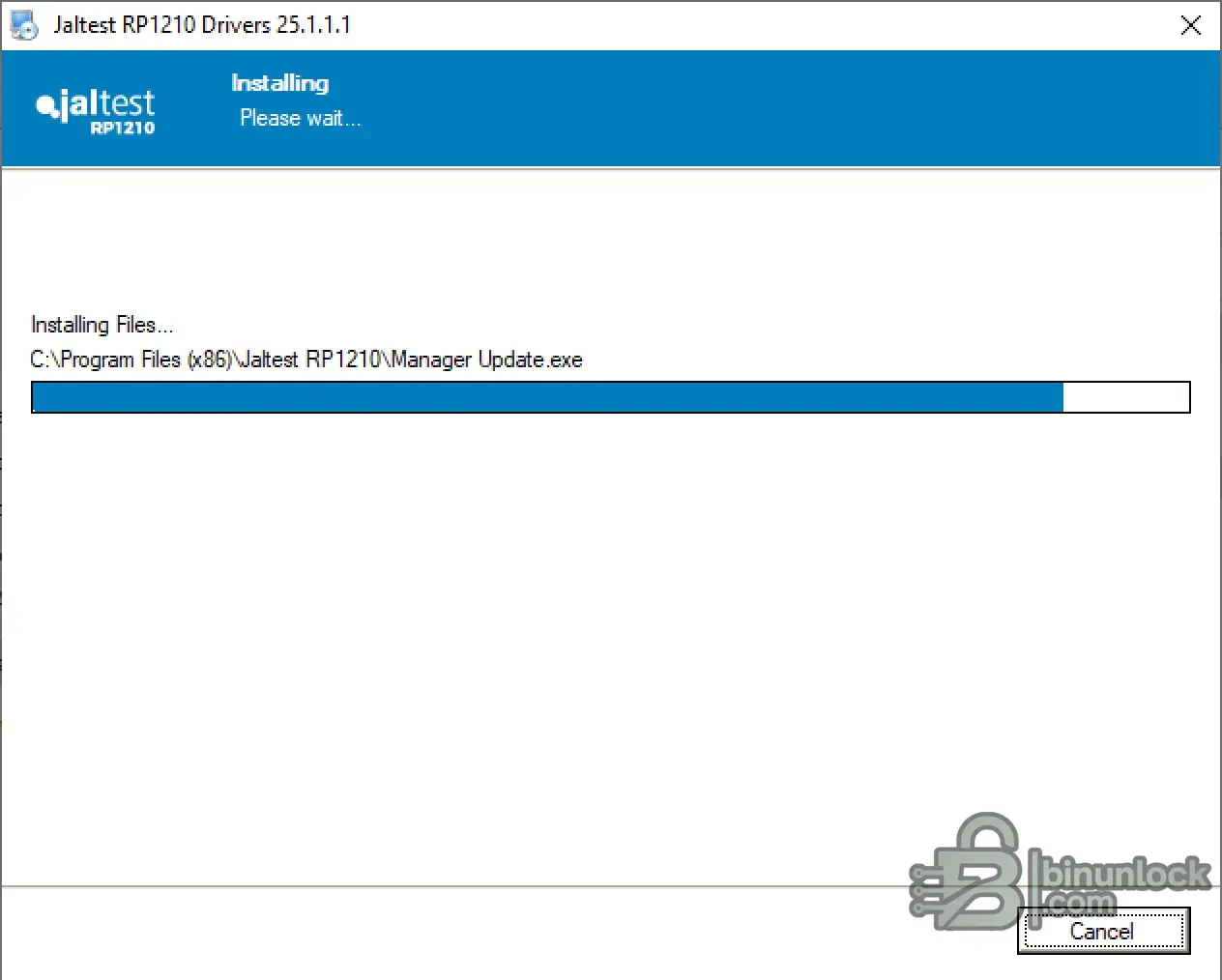 Jaltest RP1210 Driver Data-Link OEM 25.1.1.1 screenshot