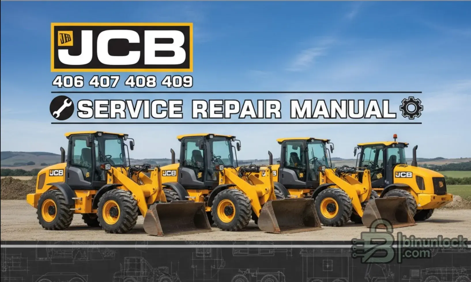 JCB 406 function screen
