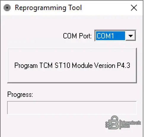 JLG Telehandler Reprogramming Utility Control screenshot