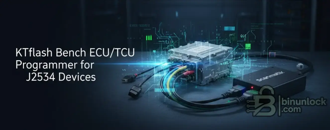 KTflash Bench ECU/TCU Programmer (J2534)