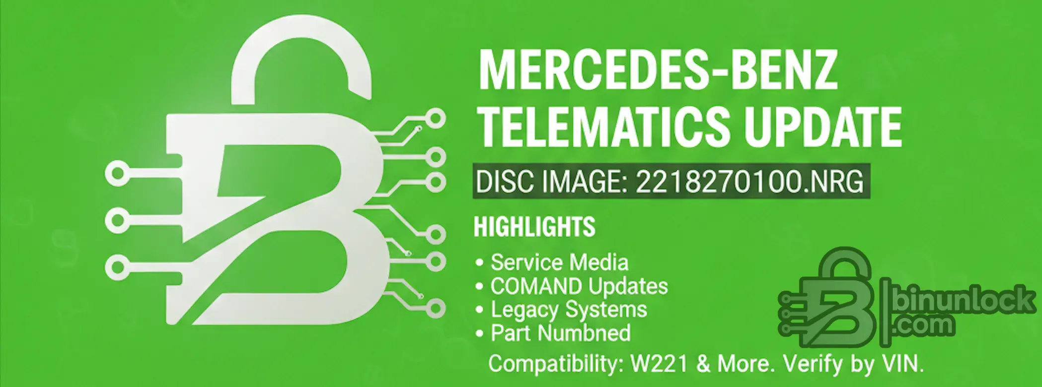 Mercedes Telematics Disc COMAND Updates screenshot