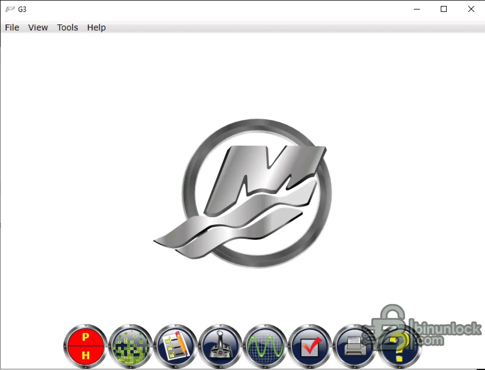 Mercury CDS G3 Diagnostic Configuration Toolkit screenshot