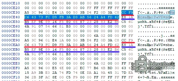 ISN MG1 MD1 ECUs EEPROM screenshot