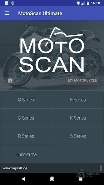 MotoScan BMW Motorcycles diagnostic screenshot