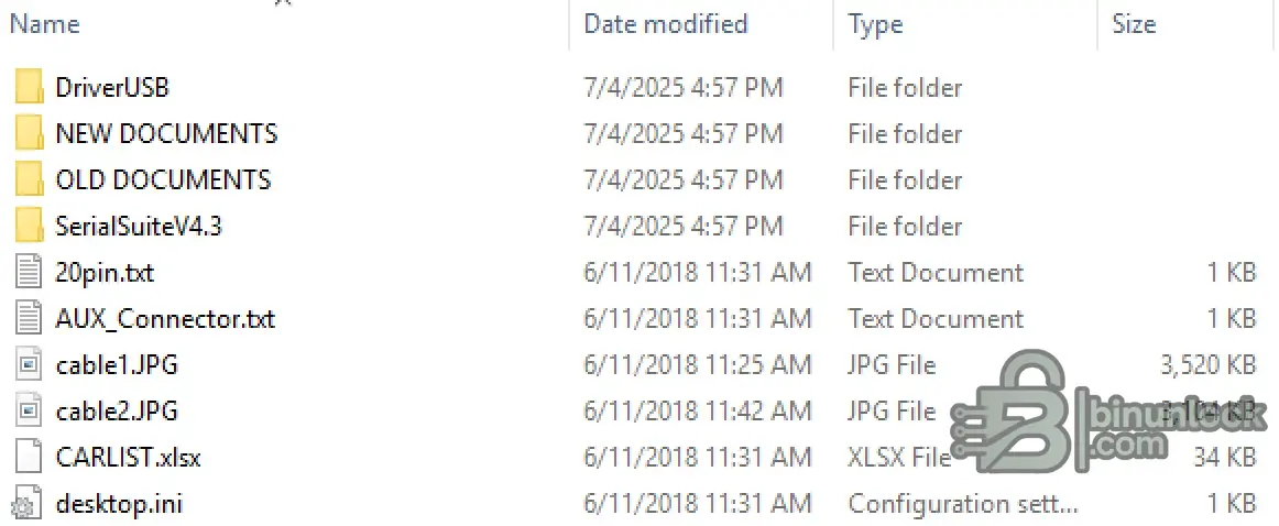 Piasini Engineering file screen