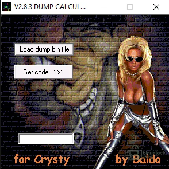 Radio EEPROM Dump Code Calculator Car 8.3 screenshot