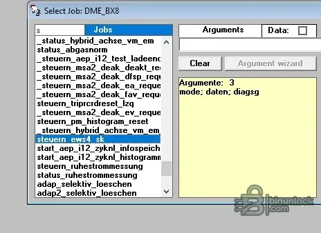 MG1 MD1 ISN Tool32 screenshot
