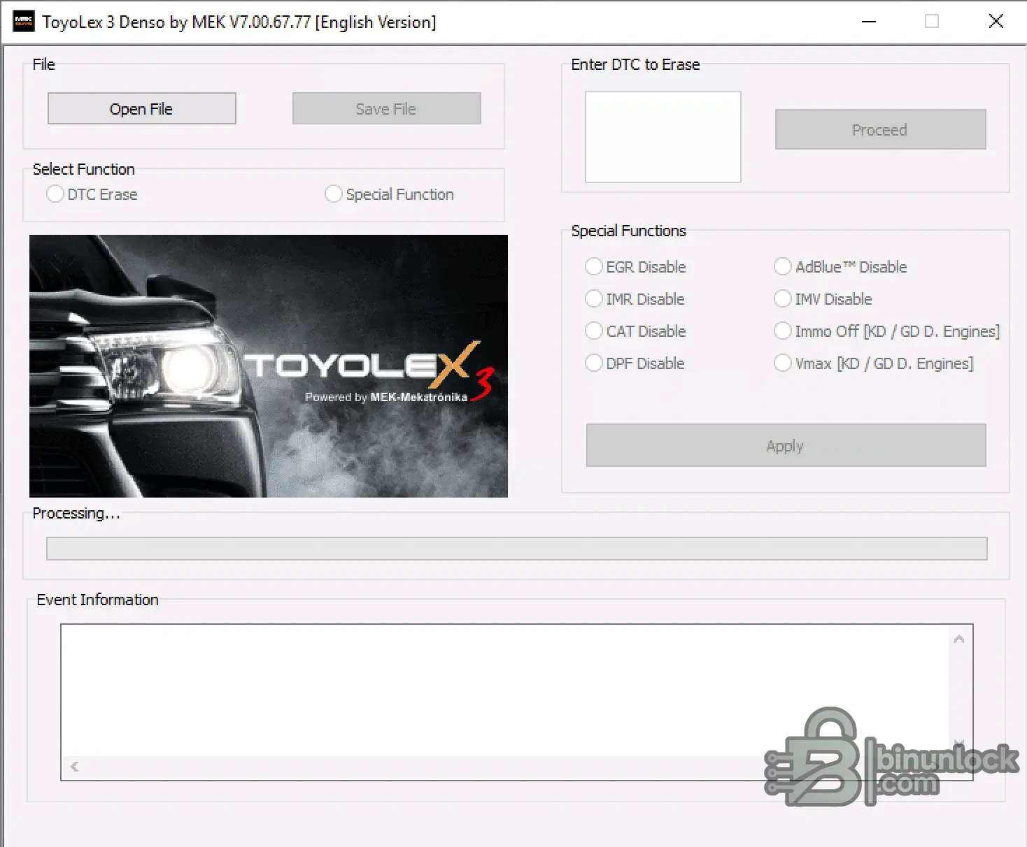 Toyolex 3 00.67.77 screenshot