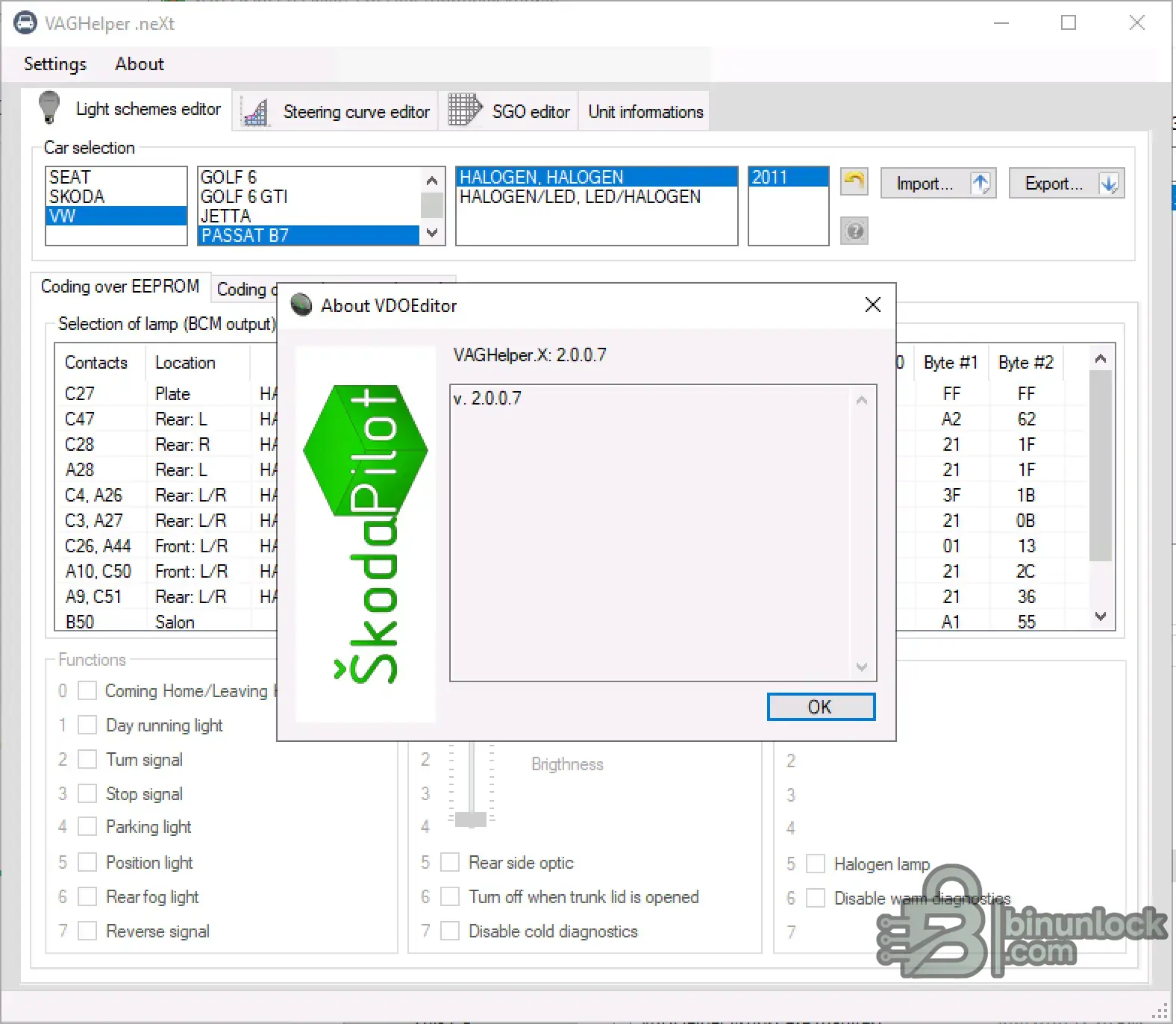 VAGHelper neXt 0.0.7 screenshot