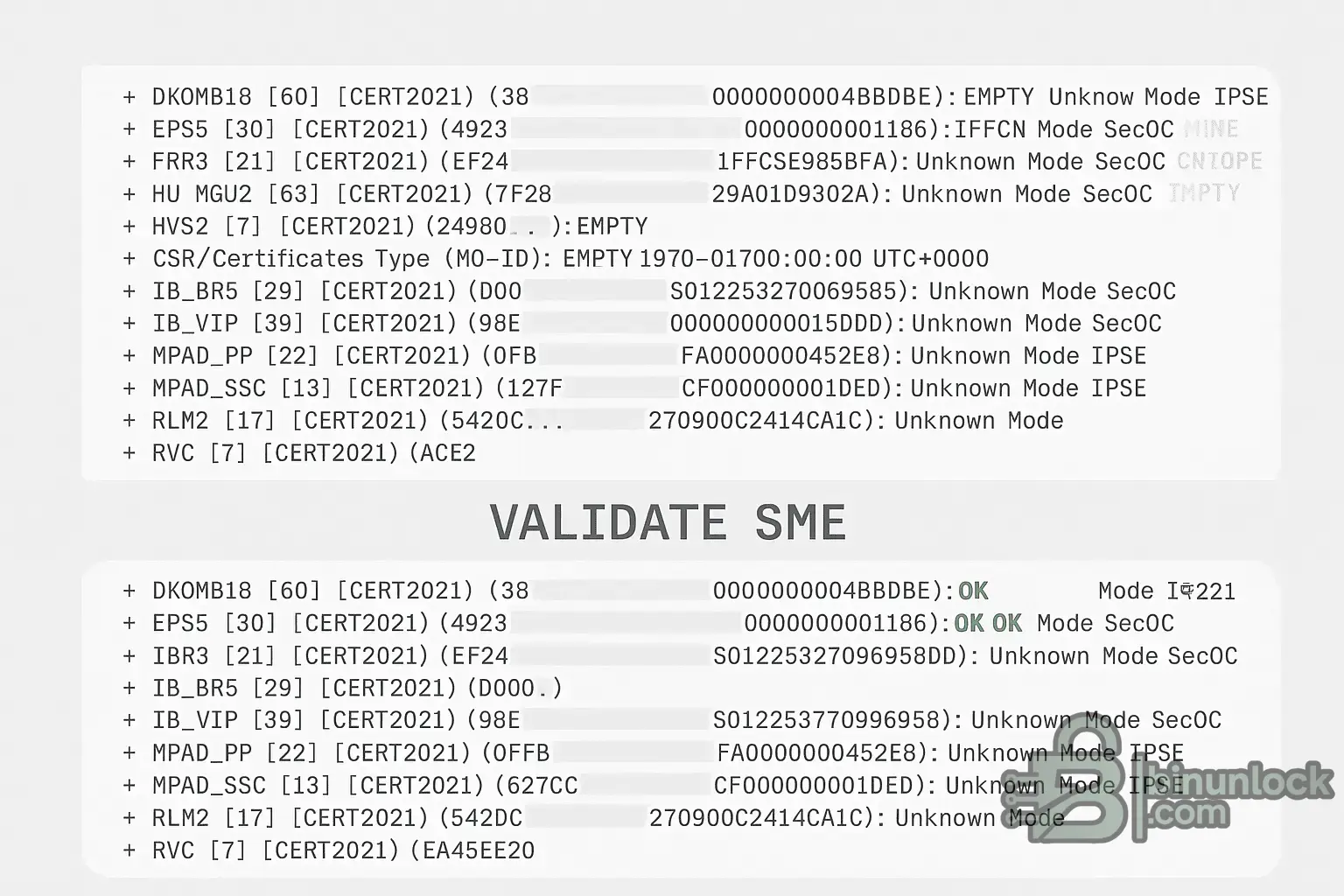 How to Clear Crash Data Validate screenshot