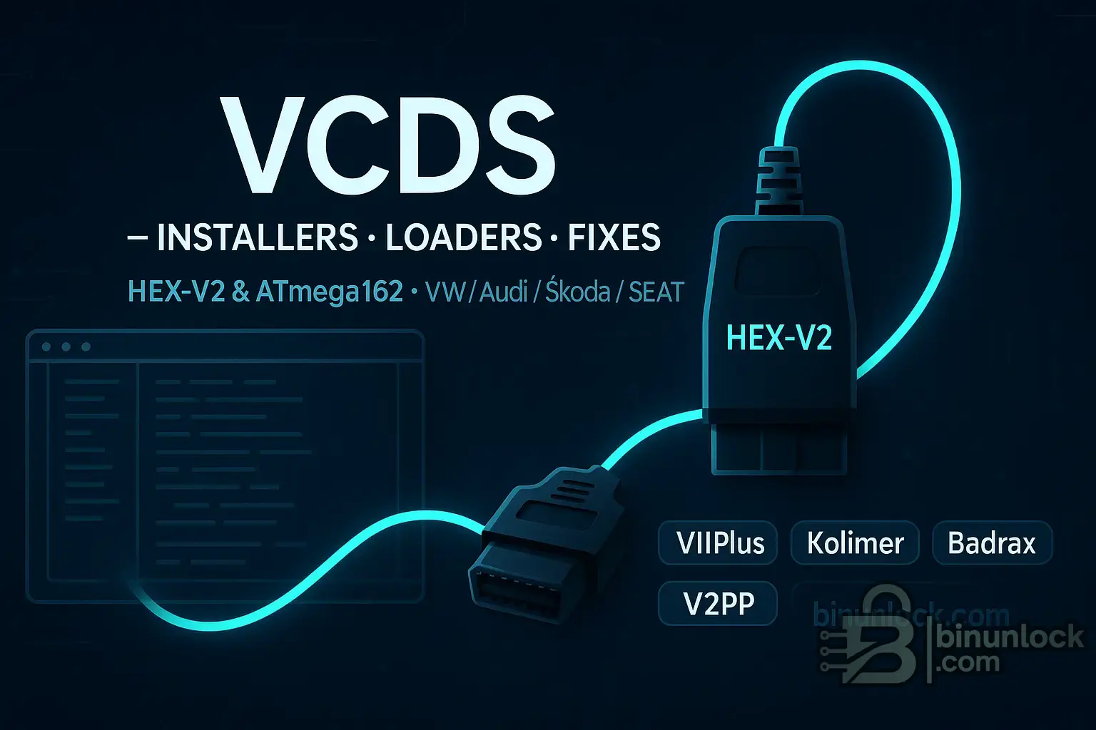VCDS multi-version Diagnostics Hub VAG diagnostic screenshot