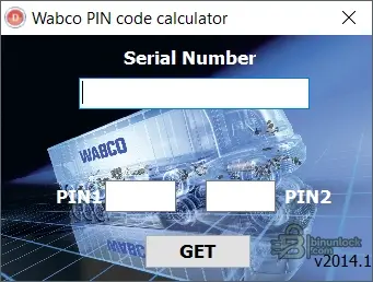 WABCO PIN Code Utility screenshot