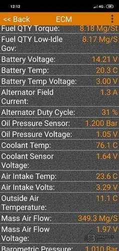 WJdiag Pro 2.7 diagnostic screenshot